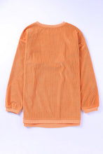 Load image into Gallery viewer, Star Round Neck Long Sleeve Oversize Sweatshirt