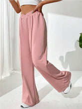 Load image into Gallery viewer, Elastic Waist Wide Leg Pants