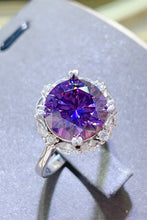 Load image into Gallery viewer, 5 Carat Moissanite 925 Sterling Silver Ring