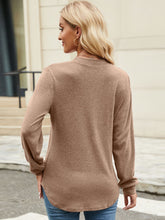 Load image into Gallery viewer, Round Neck Long Sleeve T-Shirt