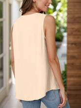 Load image into Gallery viewer, Full Size Ruched V-Neck Tank