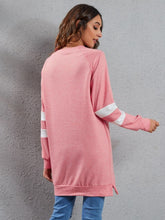 Load image into Gallery viewer, Full Size Striped Round Neck Long Sleeve T-Shirt