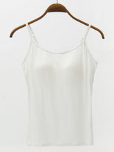 Load image into Gallery viewer, Full Size Adjustable Strap Modal Cami with Bra