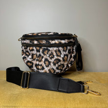 Load image into Gallery viewer, Roni - Nylon Crossbody - Realistic Animal Print