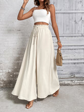 Load image into Gallery viewer, Tied High Waist Wide Leg Pants