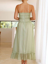 Load image into Gallery viewer, Devine Frill Ruffled Hem Midi Cami Dress