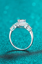 Load image into Gallery viewer, 1 Carat Moissanite 925 Sterling Silver Heart Ring