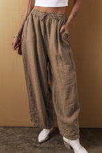 Load image into Gallery viewer, Drawstring Wide Leg Pants
