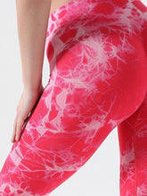 Load image into Gallery viewer, Tie-Dye High Waist Active Leggings