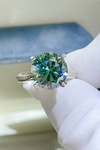 Load image into Gallery viewer, 5 Carat Moissanite 925 Sterling Silver Ring