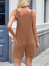 Load image into Gallery viewer, Lovelet Knotted Wide Strap Scoop Neck Overalls