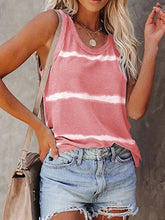 Load image into Gallery viewer, Full Size Tie-Dye Round Neck Tank