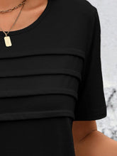 Load image into Gallery viewer, Round Neck Short Sleeve Top