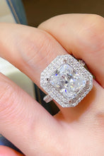 Load image into Gallery viewer, 2 Carat Moissanite 925 Sterling Silver Ring