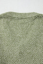 Load image into Gallery viewer, V-Neck Dropped Shoulder Long Sleeve Sweater
