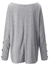 Load image into Gallery viewer, One Shoulder Long Sleeve T-Shirt