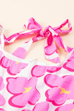 Load image into Gallery viewer, Printed Square Neck Short Sleeve Dress