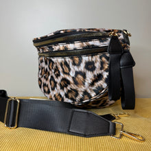 Load image into Gallery viewer, Roni - Nylon Crossbody - Realistic Animal Print