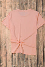 Load image into Gallery viewer, Heart Round Neck Short Sleeve T-Shirt