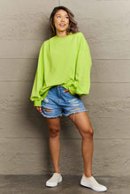 Load image into Gallery viewer, Full Size Round Neck Long Sleeve Sweatshirt