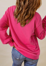 Load image into Gallery viewer, Heart Patch Long Sleeve Sweatshirt
