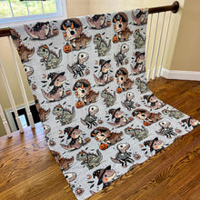 Load image into Gallery viewer, Blanket Halloween #18 - Dinosaur - PREORDER ends 7/25