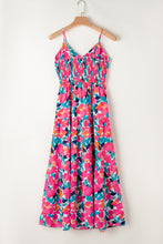 Load image into Gallery viewer, Printed V-Neck Maxi Cami Dress