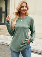 Load image into Gallery viewer, Round Neck Long Sleeve T-Shirt