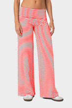 Load image into Gallery viewer, Striped Wide Leg Pants