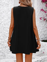 Load image into Gallery viewer, V-Neck Sleeveless Mini Dress