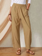 Load image into Gallery viewer, Full Size Elastic Waist Pants with Pockets