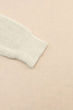 Load image into Gallery viewer, V-Neck Drop Shoulder Sweater