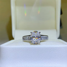 Load image into Gallery viewer, 3 Carat Moissanite 925 Sterling Silver Ring
