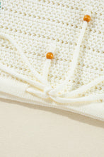 Load image into Gallery viewer, Flower Round Neck Long Sleeve Sweater