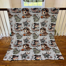 Load image into Gallery viewer, Blanket Halloween #18 - Dinosaur - PREORDER ends 7/25