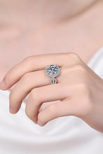 Load image into Gallery viewer, 5 Carat Moissanite 925 Sterling Silver Ring