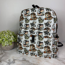 Load image into Gallery viewer, Mini Backpack - Halloween - Dino Trick or Treat - PREORDER