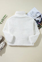 Load image into Gallery viewer, Fuzzy One Button Long Sleeve Jacket