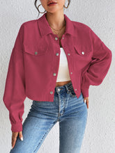 Load image into Gallery viewer, Honey Snap Down Long Sleeve Jacket