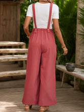 Load image into Gallery viewer, Square Neck Wide Strap Overalls