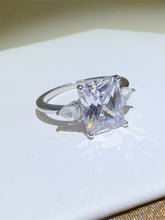 Load image into Gallery viewer, 3 Carat Moissanite 925 Sterling Silver Square Shape Ring