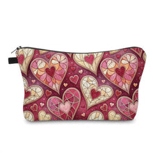 Load image into Gallery viewer, Pouch - Stained Glass Hearts