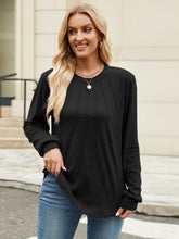 Load image into Gallery viewer, Round Neck Long Sleeve T-Shirt