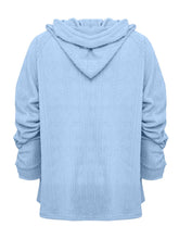 Load image into Gallery viewer, Full Size Drawstring Long Sleeve Hoodie