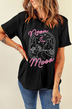 Load image into Gallery viewer, Graphic Round Neck Short Sleeve T-Shirt