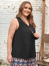Load image into Gallery viewer, Plus Size V-Neck Tank