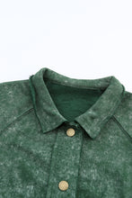 Load image into Gallery viewer, Snap Down Flap Pocket Long Sleeve Shacket