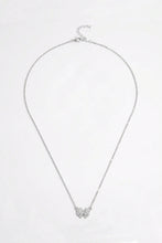 Load image into Gallery viewer, 925 Sterling Silver Zircon Butterfly Pendant Necklace