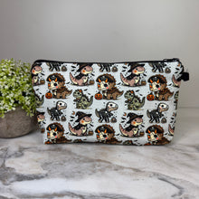 Load image into Gallery viewer, Pouch - Halloween Fall - Dinosaur Trick or Trear