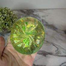 Load image into Gallery viewer, Squishy Toy - Viral Dumpling, Slow Rise Glitter #2 - Green